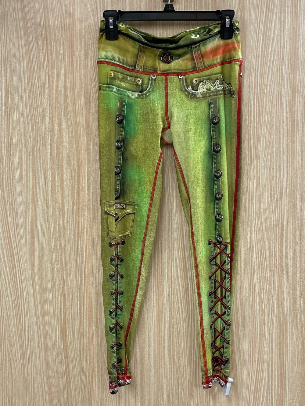 IPNG Green Leggings Size 4 - 6
